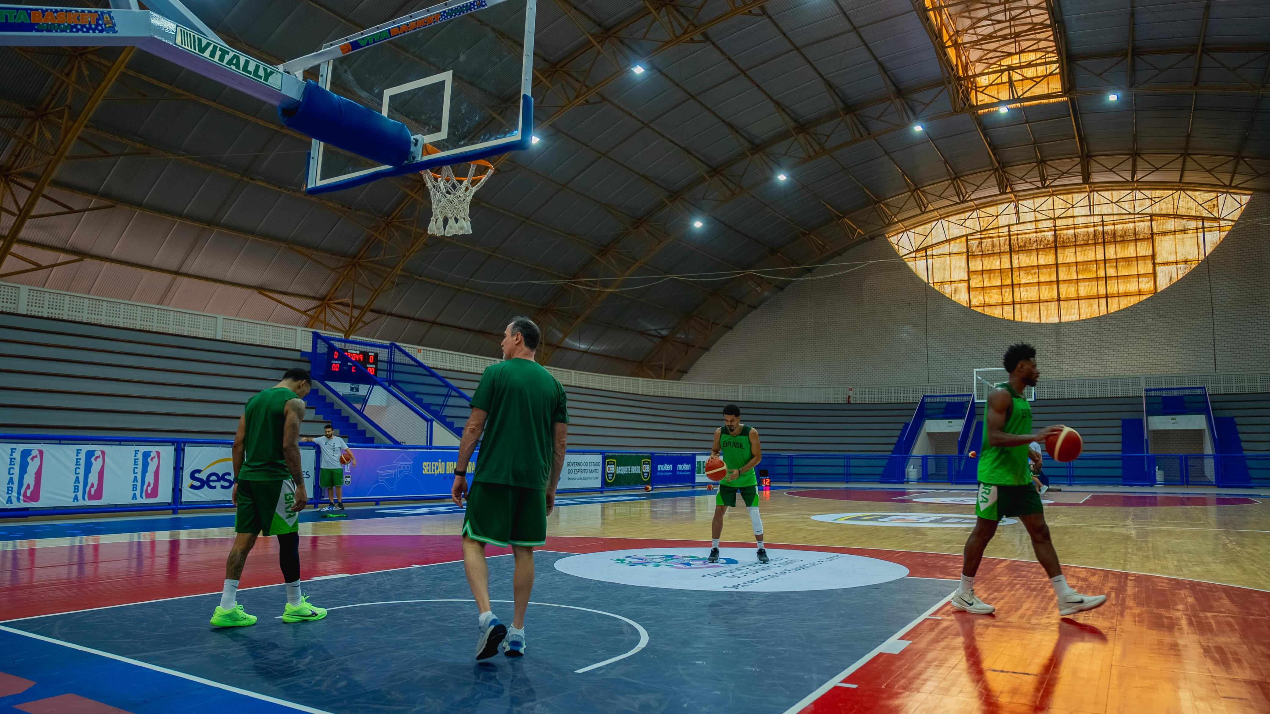 Guarapari é palco de palestras gratuitas e jogo especial da Seleção Brasileira de Basquete