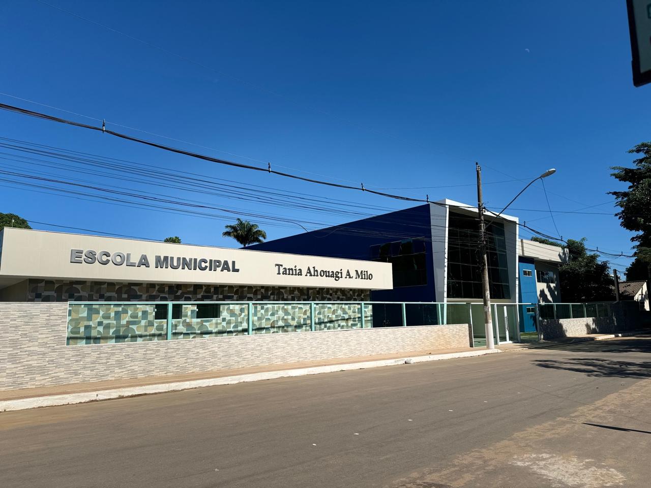 Nova sede da Escola Tânia Ahouagi, será inaugurada nesta terça-feira (04)