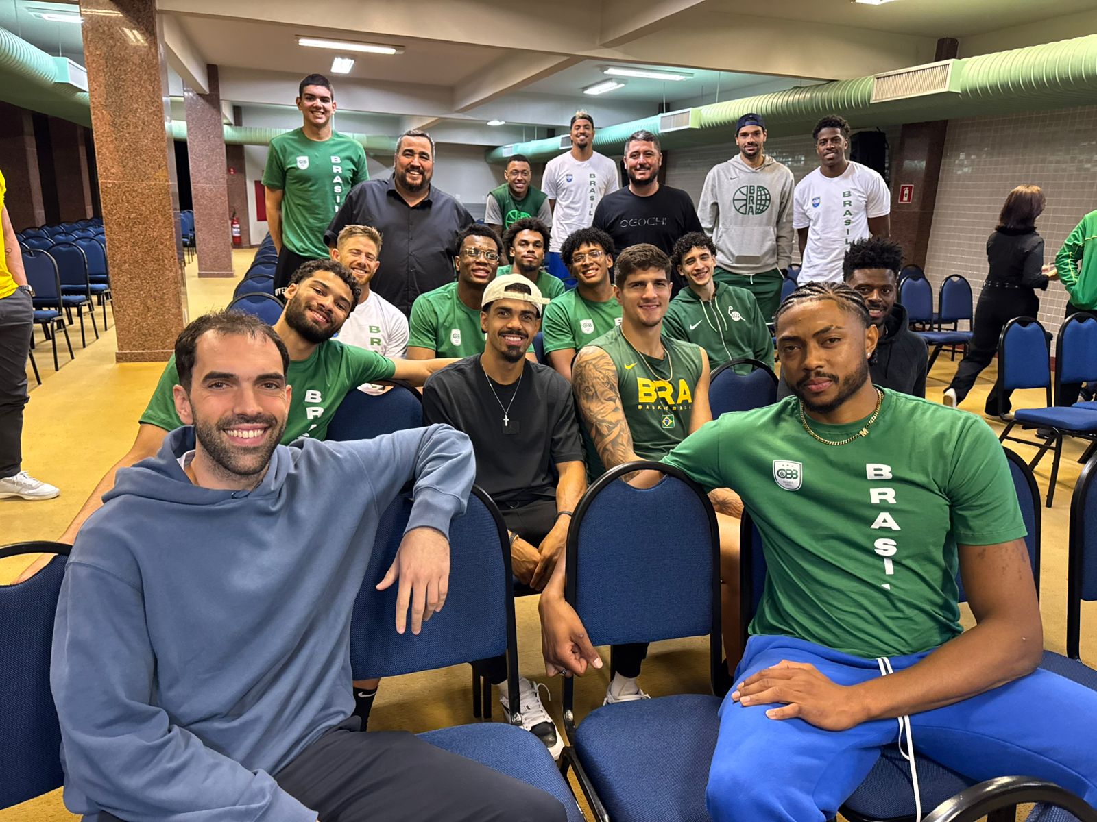 Seleção Brasileira de Basquete chega a Guarapari para início da preparação rumo à Americup 2025